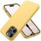 OTOFLY Compatible with iphone 14 Pro Case, Silicone Shockproof Slim Thin Phone Case for iPhone 14 Pro 6.1 inch (Yellow)