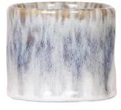 Cache-pot « Sky » - Céramique avec vernis céleste - Convient pour pots de 6 cm