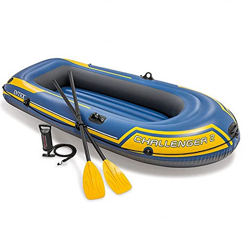 KKMNDE Schlauchboot – verdickte Raft-Kajak-Angriffs-Gummiboote, 1,2,3 Personen, verschleißfeste Hovercraft-Schlauchboote zum Angeln, Unterhaltung