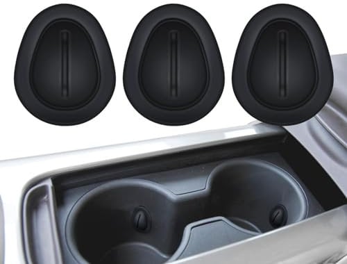 Car Cup Holder Insert - Silicone Auto Accessories Reducer, Water Cup Limiter, Rubber Adhesive Shockproof Stabilizer