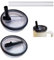 2PCS Tumbler Flip Straw Lid Replacement Fit for Stanley Quencher 40 oz, Leak-Proof,Reusable Tumbler Cover (BLACK)