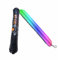 Hanzete H-12C - Varita de luz de video RGB inflable de 12 W, columna de aire de mano, barra de luz LED, 2500 K-6500 K, regulable, 20 efectos de iluminación de escena, batería incorporada, absorción