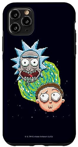 Rick and Morty Pixelated Portal Case for iPhone 11 Pro Max