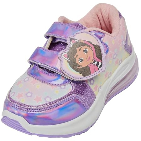 Gabby's Dollhouse Scarpe da ginnastica per ragazze e bambine, con luci lampeggianti