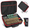 Battery Organizer Storage Case with Tester, Hardshell Portable Checker Carrying Case Holds 200+ Batteries AA AAA AAAA C D 9V, Battery Organizer Storage Box