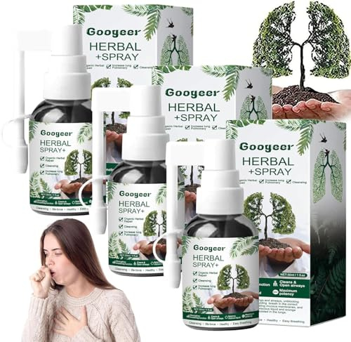 3 Pcs Lungenreinigung Respinature Herbal Spray Cleansing Lung Lungenspray Respi Nature Herbal Spray KräUterlungenreinigungsspray Herbal Lung Cleanse Lungenkraut Lungwort Nasenspray-30ML