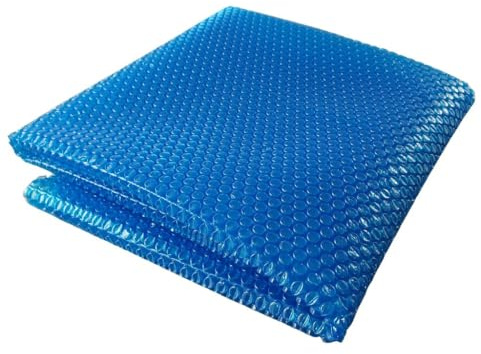 CoverMio Solarfolie Pool rund | Solarplane für Pool | blau | Stärke 400 mµ | zuschneidbar | Solar Poolabdeckung zum Poolwasser erwärmen (blau, Ø 3,05 m)