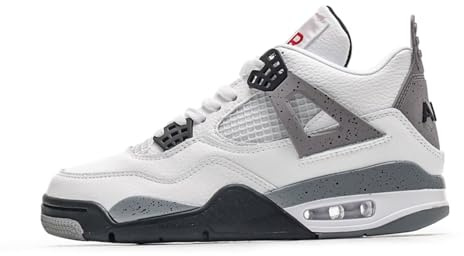 Amsion Chaussures de Air 4 rétro Classiques pour Homme - Baskets de Basket-Ball décontractées - pour Le Travail, la Course à Pied, la Marche