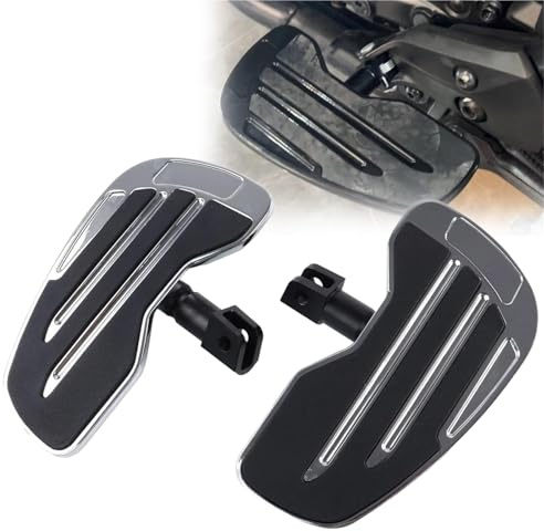 Repose-Pieds Pilote, Avant, Large, Compatible avec pour Gold Wing GL1800 Goldwing GL 1800 F6B 2001-2023 Repose Pieds