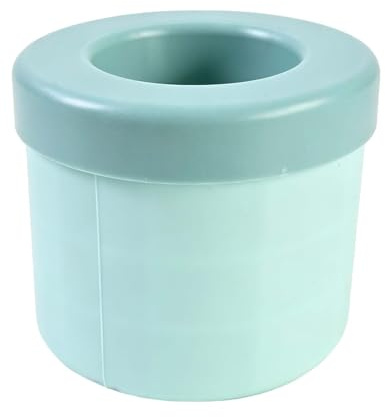 Mini Eiswürfelform Silikon mit Deckel Eiswürfel Silikonform Klein Blau | Wiederverwendbare Eiswürfelform Silikon Zylinder für 40 Mini Eiswürfel für Cocktails Whiskey Getränke Party