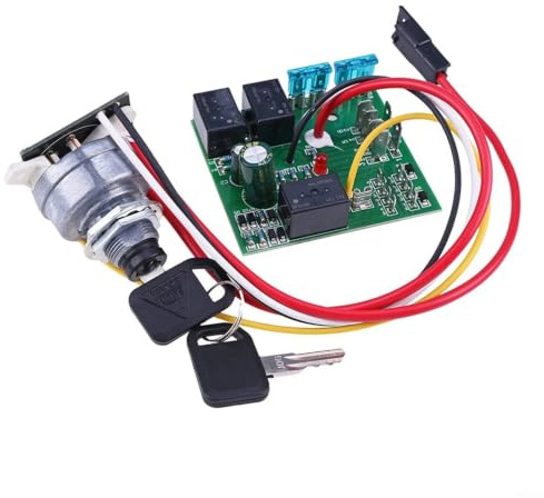 BildeeMait Ignition Switch Module AM132500 AM130341 for GT235 GT235E GT245 X465 X475 X485 Garden Tractor Lawn Mower Replacement Part