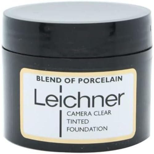 Leichner Camera Clear Tinted Foundation – Porcelain | 30ml | Professional Full-Coverage & Moisturising Formula
