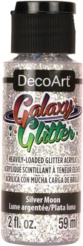 Deco Art DecoArt Galaxy Glitter, Silver, 59ml