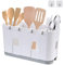 Escurridor para Utensilios de Cocina, Cuchillo y Tenedor, Cuchara, Cesta de Secado para Fregadero