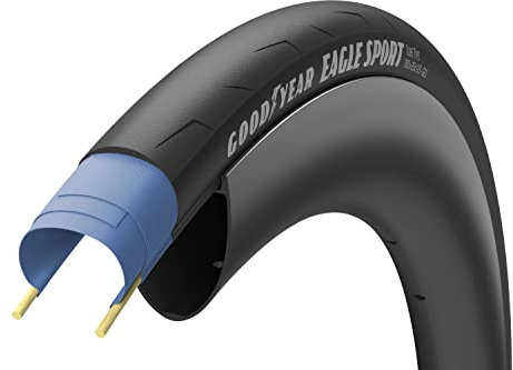 GOODYEAR Unisex-Adult, Schwarz, Eagle Sport Fahrradreifen, 30-622