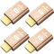 FUERAN Lot de 4 émulateurs HDMI Pass-Through EDID pour une utilisation avec répartiteurs vidéo, commutateurs et rallonges (compatible avec headless) 1920 x 1080 @ 60 Hz