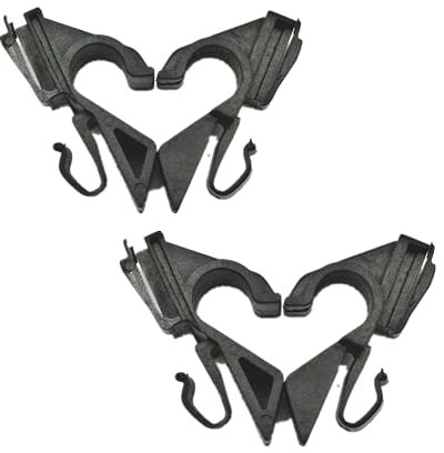 TAKPART 2 Paare Halterung Clips Halter Hutablage für Fiat 71719952 71719953