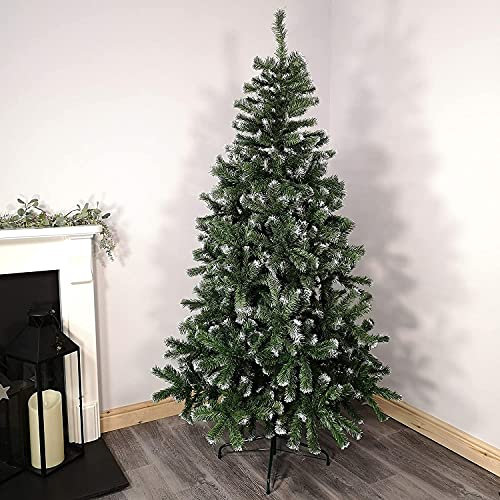 Garden Store Direct Colorado Chrtistmas Tree - Green, Grey, Black, White, Frosted or Flocked (300cm (10ft), Frosted)