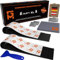 GENMAG 2x License Plate Holder Frameless | Number Plate Holder | Car License Plate Holder | Car Registration Plate Holder Sticky Pad (Set for 2x license plates