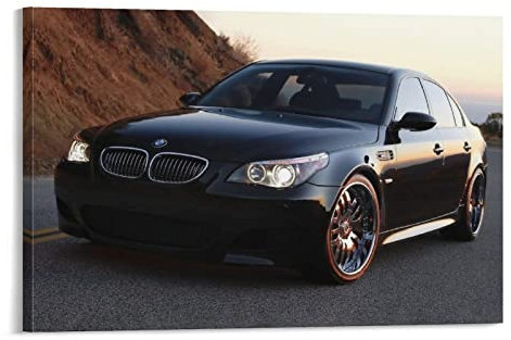 GTRE Supercar-Poster, Bmw M5 E60, Poster, dekoratives Gemälde, Leinwand, Wandposter und Kunstdruck, moderne Familienschlafzimmer-Dekoration, Poster, 30 x 45 cm