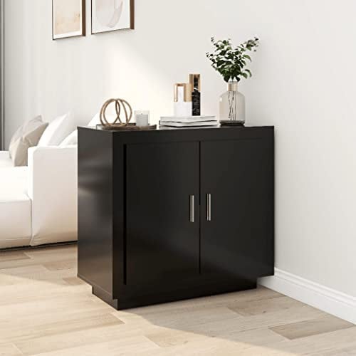 homiuse kommode mit schubladen Sideboard Schwarz kommode 80x40x75 cm komodenschrank komodenschrank Sideboard wohnzimm Sideboard kuch Badkommode