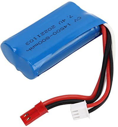 Ghzste RC-Akku, 7,4 V, 800 MAh, Li-Ionen-RC-LiPo-Akku, Ersatz WL917 RC-Spielzeug