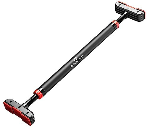 RHINOSPORT Barre de Traction, Barre de Porte, réglable de 69 cm à 92 cm, Montage sans vis, antidérapant
