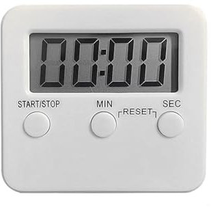 Temporizador de cocina Temporizador Digital De Cocina, Soporte Con Cuenta Atrás, Alarma, Dígitos, Relojes For Cocinar, Hornear, Temporizadores Digitales Portátiles, Alarma Con Pantalla LCD Uso de múlt