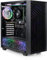 XUM Spartan Prebuilt Gaming PC: AMD Ryzen 5 5600G, Radeon Vega 7 Integrated Graphics, 16GB DDR4 RAM, 256GB NVMe SSD, 1TB HDD, 500W PSU, aRGB, WiFi 5, Windows 11 Home, Entry Level, Black Case