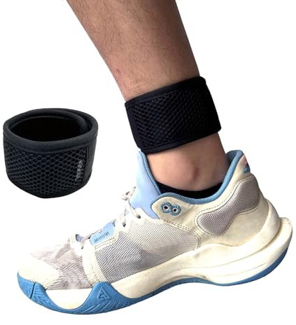 KOSTOO Adjustable Arm&Ankle Fastener WristBand Mesh Pouch Straps Compatible with Fitbit/Runlio/Samsung/Garmin/Xiaomi Fitness Tracker (13inch)