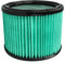 vhbw 1x Staubsaugerfilter kompatibel mit Bosch Gas 12-25 PL, 15 PS Staubsauger - HEPA Filter Schwarz Hellblau