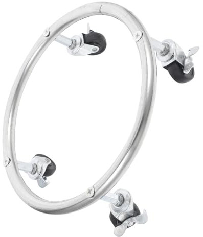 CHILDWEET Gasflaschenablage Mit Rädern Propangasflaschenständer Beweglicher Gastankhalter Einfache Lagerung Für Propangasflaschen Praktische Ablage Für Einfachen Transport