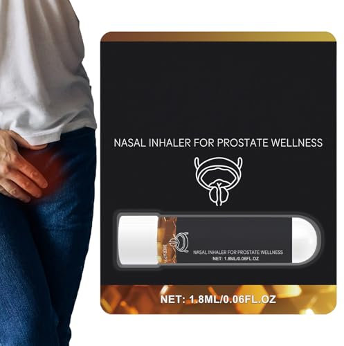 Stick d'inhalateur nasal pour hommes, spray nasal pour le bien-être de la prostate - Inhalateur nasal pour le bien-être de la prostate, améliore la circulation sanguine, restaure vitalité énergétique