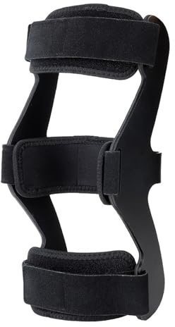 Genérico Inmovilizador de Rodilla, Rodillera de hiperextensión de Rodilla, Protector inmovilizador de Soporte de Rodilla Ajustable, for hiperextensión de Rodilla(M)