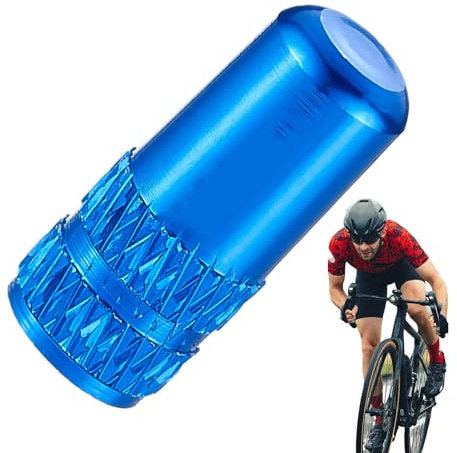 Tire Air Cap, Valve Stem Caps, Aluminum Valve Caps, Airtight Stem Covers, Car Air Dust Covers, Antirust Tire Caps, Road Valve Caps, Mountain Air Caps, for Road Bikes, Mountain