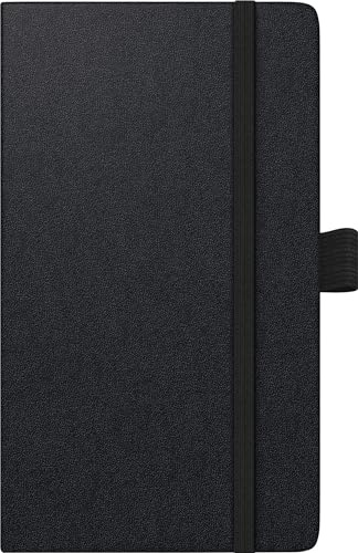 BRUNNEN Taschenkalender Kompagnon Mod. 756 66 '26 | A6, Kunststoff, schwarz