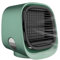 Vital Breeze Ac, Ventilatore nebulizzatore con 3 velocità regolabili, Climatizzatore portatile VitalBreeze, nuovo aggiornamento 2025, con funzione luce notturna(Green)