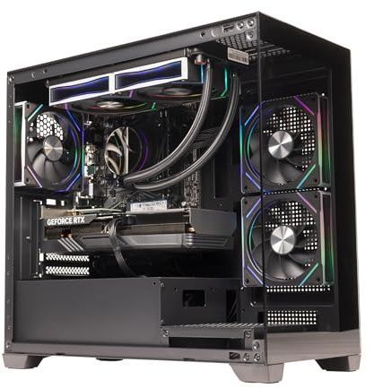 GTR Gaming PC | AMD Ryzen 7 5800X | RTX 5070 12GB GDDR7 | 32GB DDR4 3600MHz | 1TB NVMe SSD | 750W 80+ Gold PSU | ARGB Glass Case | Wi-Fi | Windows 11 Home