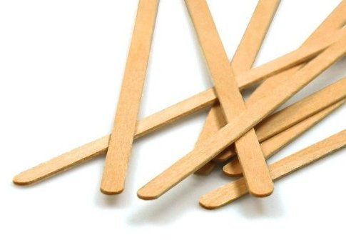 Gastro-Bedarf-Gutheil 1000 Stk. Holz Rührstäbchen biologisch abbaubar und kompostierbar für Coffee to Go Becher und Kaffeebecher, 140mm