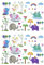 Oblique Unique® Kinder Elefanten Tattoos 70 Stück Farbenfroh Temporär Tier Tattoo Elefanten Bäume Herzen Blumen UVM. zum Spielen Spielspass zum Kindergeburtstag