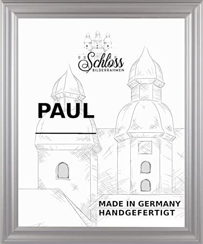 Schloss BILDERRAHMEN Paul 29,7x42 cm DIN A3, Dekor Silber