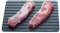 True Face Defrosting Tray, Defrosting Board Quick Defrost Frozen Food Plate Quick Defrosting Board Black Fast Thaw Aluminium Meat Board 29.5cm x 20.5cm
