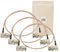 3 x Kabel 3G SDI 50 cm Winkel 90 Grad 90 Grad RG179 unterstützt HD-SDI 3G SDI 4K 8K 75 Ohm.