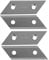SPARES2GO Shredder Blade compatible with ALKO 1800 2200 H1300 H1600 H1800 H1800RS (Pack of 4)