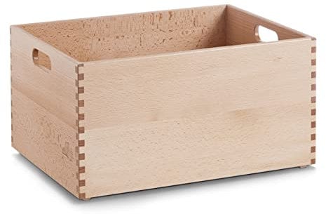 HTI-Living Allzweckkiste Buche lackiert Aufbewahrungskiste Holzkiste