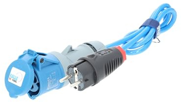 CEE Adapterleitung Kalle Blue Extreme SCHUKO auf CEE 3G 2,5mm² 1,5 Meter