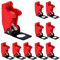 MKBKLLJY 10St. 12mm/0.47inch Montage Loch rot Sicherheit Flip Covers staubdicht wasserdicht Kunststoffkappe Flugzeug Schutzabdeckung für Toggle Bat-Handle Switch, Heavy Duty Toggle Rocker Switch