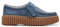 Clarks Zapatos con cordones Torhill Bee, Piel Arugada, Azul, Mujer, azul, 36 EU