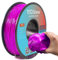 TEQStone TPU Filament 1.75mm Neu Lila 1Kg Spule 95A Flexibel Weiches 3D Drucker Filament Maßgenauigkeit +/-0.03mm Vakuumverpackung