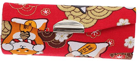 Healeved Porta Rossetto Giapponese Con Specchio Contenitore Portatile Per Cosmetici Per Donne e Ragazze Viaggio Campeggio e Feste Elegante e Pratico Per Compleanni e Festività